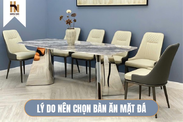 Có nên dùng bàn ăn mặt đá hay không?