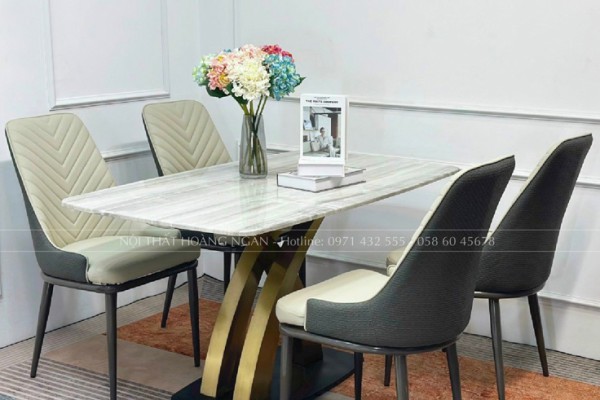 Bộ bàn ăn 4 ghế cho căn hộ nhỏ – Nhỏ gọn mà vẫn sang, giá chỉ từ 6,2 triệu