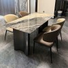 Bộ bàn ăn mặt đá 4 ghế HN15