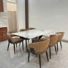 Bộ bàn ăn mặt đá 4 ghế HN19