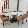 Bộ bàn ăn mặt đá 4 ghế HN19