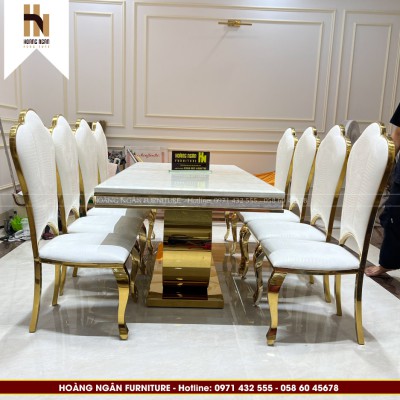 Bộ bàn ăn nhập khẩu cao cấp HN-01