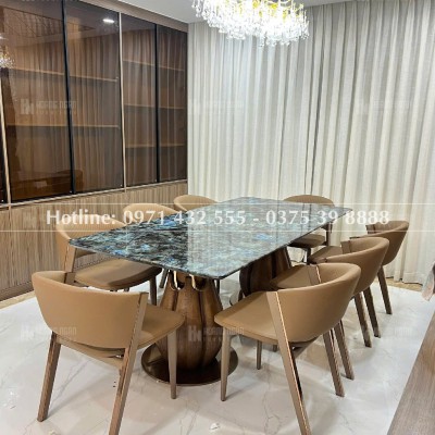 Bộ bàn ăn 8 ghế HN03