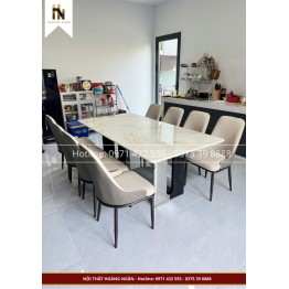 Bộ bàn ăn 8 ghế HN09