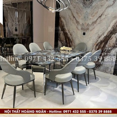 Bộ bàn ăn 8 ghế HN20
