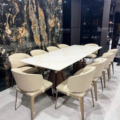 Bộ bàn ăn 8 ghế HN21