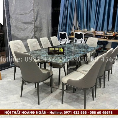 Bộ bàn ăn 8 ghế HN22