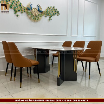 Bộ bàn ăn 6 ghế HN-04