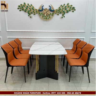 Bộ bàn ăn 6 ghế HN-05