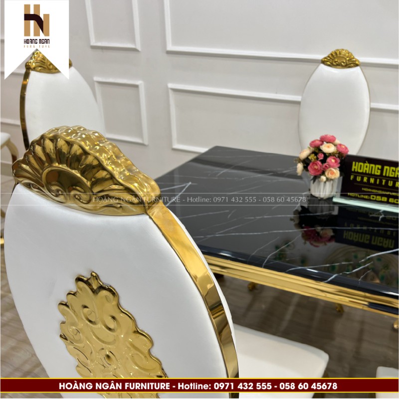 Bàn ghế ăn Luxury HN02