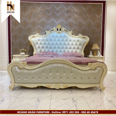 Giường ngủ tân cổ điển HN67