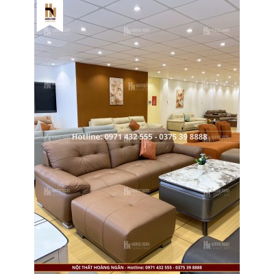 Sofa băng nhập khẩu HN63 kèm đôn