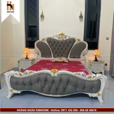 Giường ngủ tân cổ điển HN33