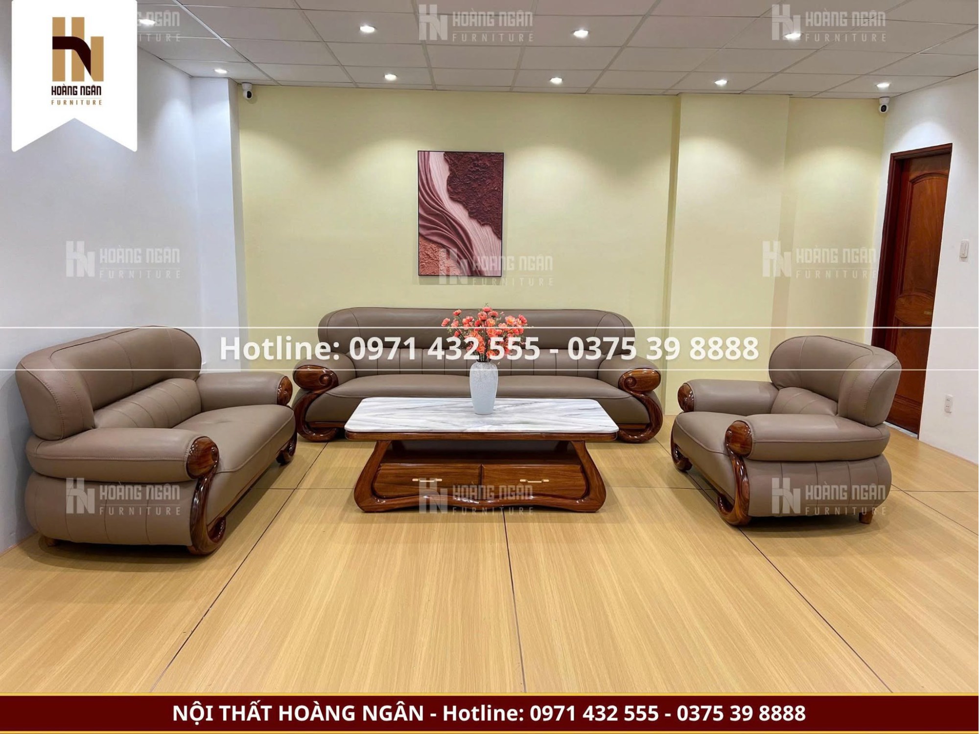 Bộ sofa băng cao cấp HN65