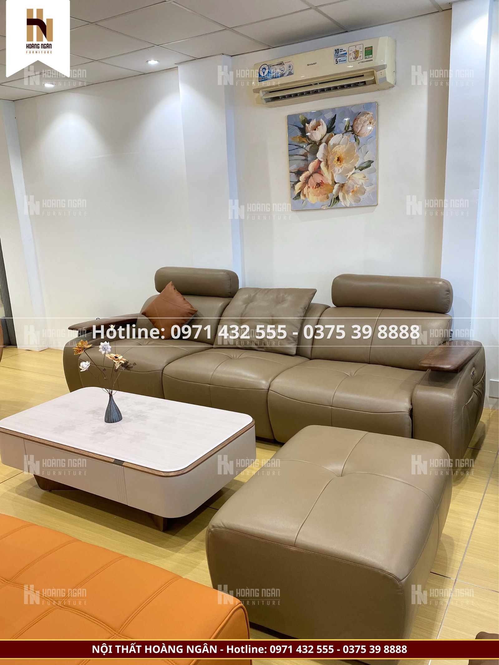 Sofa băng nhập khẩu HN64